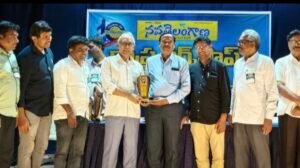 సీనియర్ జర్నలిస్ట్ ఏబూసి శ్రీనివాస్‌కు సన్మానం